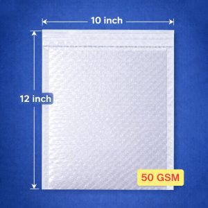 Air Bubble Bag -  Width 10 inch, Length 12 inch, Material 50 GSM (MOQ-1000 pcs)