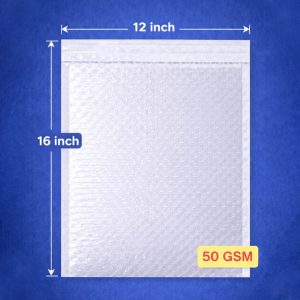 Air Bubble Bag -  Width 12 inch, Length 16 inch, Material 50 GSM (MOQ-1000 pcs)