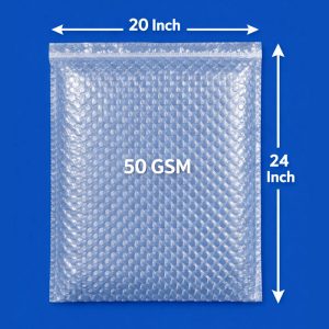 Air Bubble Bag -  Width 20 inch, Length 24 inch, Material 50 GSM (MOQ-1000 pcs)